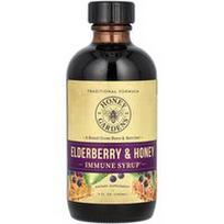 Honey Gardens, Imuniteto sirupas, šeivamedžio uogos ir medus, 120 ml