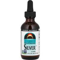 Source Naturals, Ultra koloidinis sidabras™, 59,14 ml (2 skysčio uncijos)