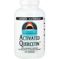 Source Naturals, Aktyvuotas kvercetinas™, 200 kapsulių