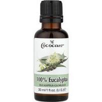 Cococare, 100 % eukalipto aliejus, 30 ml (1 skysčio uncija)