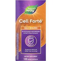 Nature's Way, „Cell Forté® MAX 3“ mišinys, 120 veganiškų kapsulių