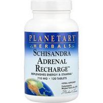 Planetary Herbals, Schisandra Adrenal Recharge™, 120 tablečių