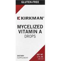 Kirkman Labs, Micelializuoti vitamino A lašai, 1 fl oz (30 ml)