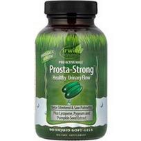 Irwin Naturals, Proaktyviems vyrams, stiprina prostatą, skatina sveiką šlapimo tekėjimą, 90 skystų minkštųjų kapsulių