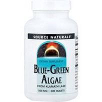 Source Naturals, Mėlynai žali dumbliai, 500 mg, 200 tablečių