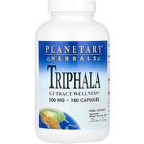 Planetary Herbals, Triphala, 180 kapsulių (500 mg vienoje kapsulėje)