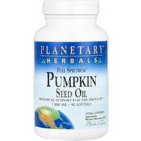 Planetary Herbals, „Full Spectrum™“ moliūgų sėklų aliejus, 1000 mg, 90 minkštųjų kapsulių