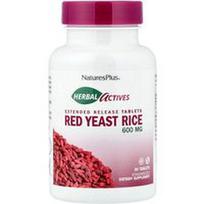 NaturesPlus, Žolelių aktyvikliai, raudonųjų mielių ryžiai, 600 mg, 30 tablečių