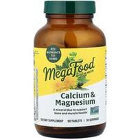 MegaFood, Kalcis ir magnis, 90 tablečių