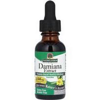 Nature's Answer, Damianos ekstraktas, be alkoholio, 2500 mg, 30 ml (1 skysčio uncija)