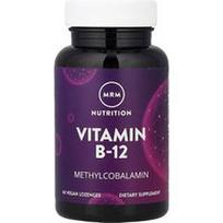 MRM Nutrition, Vitaminas B-12, 60 veganiškų pastilių