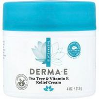 DERMA E, Arbatmedžio ir vitamino E raminamasis kremas, 113 g