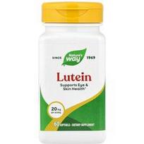 Nature's Way, Liuteinas, 20 mg, 60 minkštųjų kapsulių