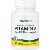 NaturesPlus, Vandenyje disperguojamas vitaminas A, 90 tablečių