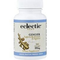 Eclectic Herb, Imbieras, palaiko skrandį ir virškinimą, 395 mg, 90 daržovių kapsulių