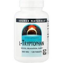 Source Naturals, L-triptofanas, 120 tablečių