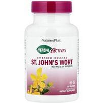 NaturesPlus, Žolelių veikliosios medžiagos, jonažolė, 450 mg, 60 tablečių