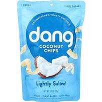 Dang Foods, Kokosų drožlės, lengvai sūdytos, 3.17 uncijos (90 g)