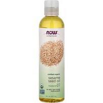 NOW Foods, Tirpalai, sezamų sėklų aliejus, 237 ml (8 skysčio uncijos)