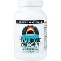 Source Naturals, Hialurono rūgšties sąnarių kompleksas™, 60 tablečių