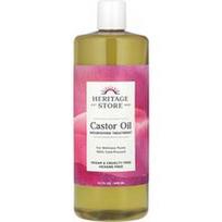 Heritage Store, Ricinos aliejus, maitinamoji priemonė, 946 ml (32 skysčio uncijos)