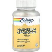 Solaray, Magnio asporotatas™, 120 daržovių kapsulių (200 mg vienoje kapsulėje)