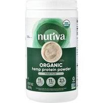 Nutiva, Organiniai kanapių baltymų milteliai, „Fiber Plus“, 454 g