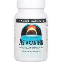 Source Naturals, Astaksantinas, 60 minkštųjų kapsulių