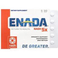 ENADA, NADH 5x, 5 mg, 30 tablečių