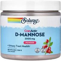 Solaray, CranActin®, D-manozės milteliai, 8 uncijos (226 g)