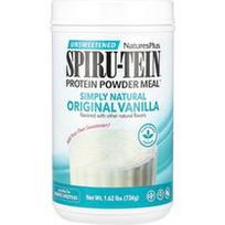 NaturesPlus, Spiru-Tein®, baltymų miltelių rupiniai, nesaldinti, vanilės skonio, 736 g