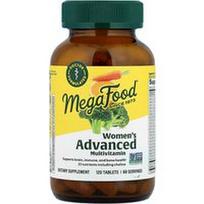 MegaFood, Moterų pažangus multivitaminas, 120 tablečių