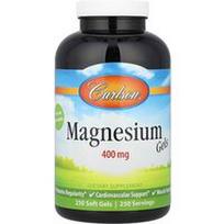 Carlson, Magnio geliai, 400 mg, 250 minkštųjų tablečių