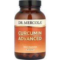 Dr. Mercola, Curcumin Advanced, 90 kapsulių (500 mg vienoje kapsulėje)