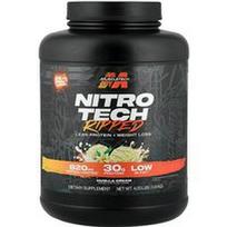 MuscleTech, „Nitro-Tech® Ripped“, liesų baltymų + svorio metimo, vanilinio kremo, 4 svarai (1,81 kg)
