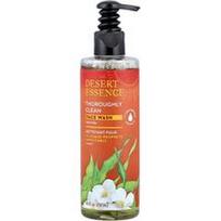 Desert Essence, Kruopščiai švarus veido prausiklis, jūros dumblių ekstraktas, 250 ml