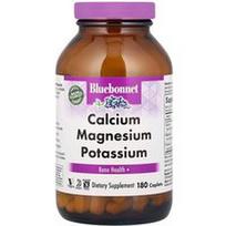 Bluebonnet Nutrition, Kalcio ir magnio kalio, 180 kapsulių