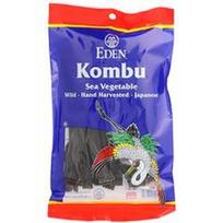 Eden Foods, Kombu, jūros daržovė, 60 g