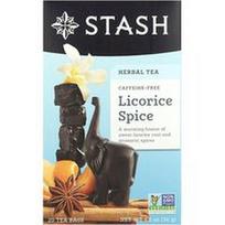 Stash Tea, Žolelių arbata su saldymedžio prieskoniais, be kofeino, 20 arbatos pakelių, 36 g