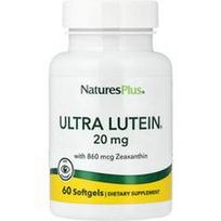 NaturesPlus, Ultra Lutein®, 20 mg, 60 minkštųjų gelių