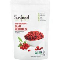 Sunfood, Žalios ekologiškos Goji uogos, 8 uncijos (227 g)