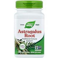 Nature's Way, Astragalus šaknis, 100 veganiškų kapsulių (470 mg vienoje kapsulėje)