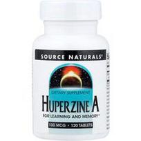 Source Naturals, Huperzine A, 100 mcg, 120 tablečių