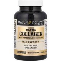 Mason Natural, Ultra kolagenas su asiūklio koncentratu, 100 kapsulių