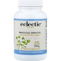 Eclectic Herb, Brokolių daigai, antioksidantas ir detoksikacijos palaikymas, 270 mg, 150 daržovių kapsulių