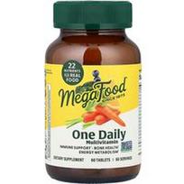 MegaFood, Vienas multivitaminas per dieną, 60 tablečių