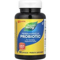 Nature's Way, Primadophilus® probiotikas, nuo 12 metų, 5 milijardai KFV, 180 kapsulių