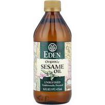 Eden Foods, Organinis sezamų aliejus, nerafinuotas, 473 ml (16 skysčio uncijų)
