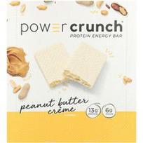 BNRG, „Power Crunch®“, baltymų energetinis batonėlis su žemės riešutų sviesto kremu, 12 batonėlių po 40 g (1,4 uncijos)