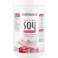 Naturade, „Total Soy®“, maisto pakaitalas, braškių kremas, 507 g